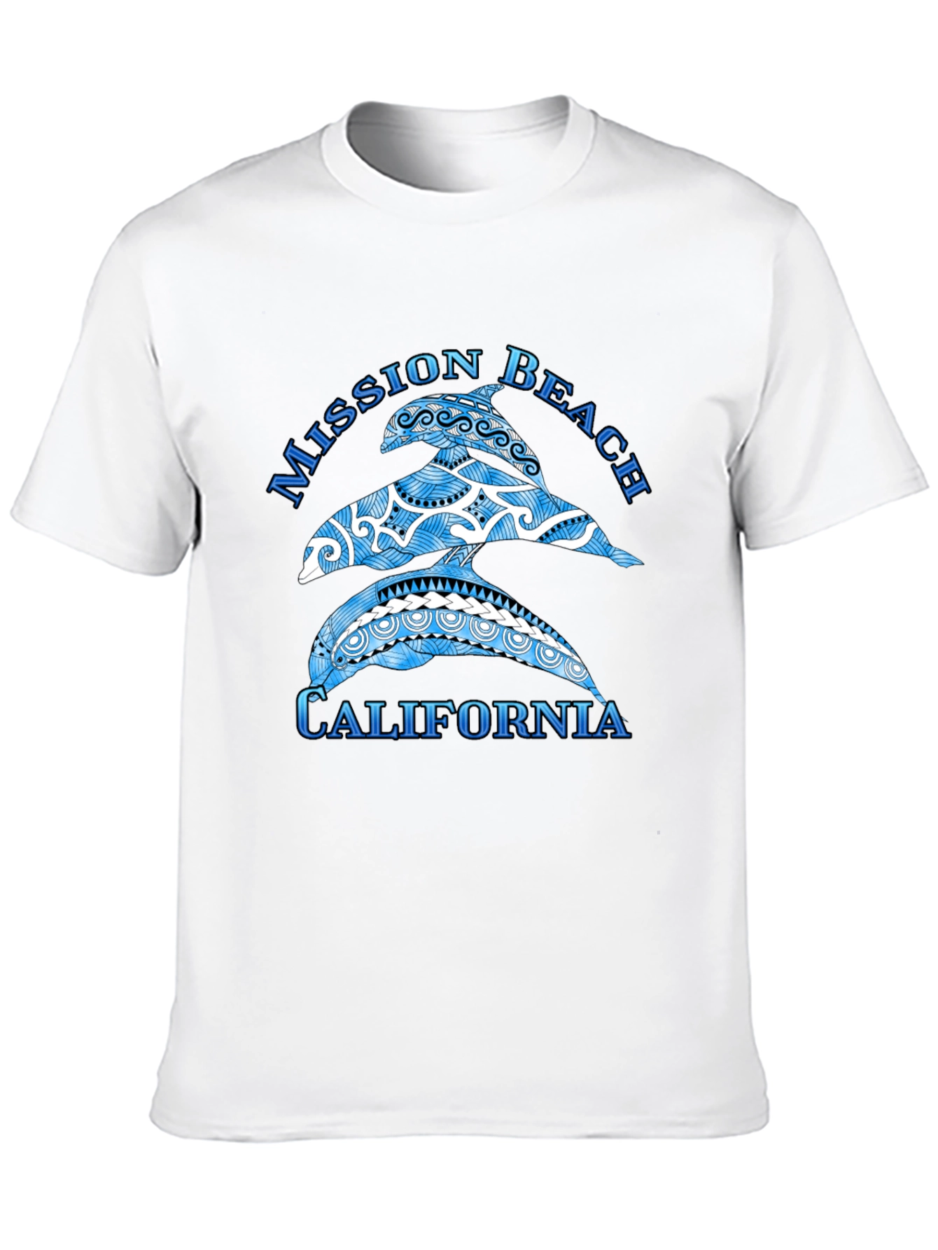 Mission Beach California Dolphin T-Shirt