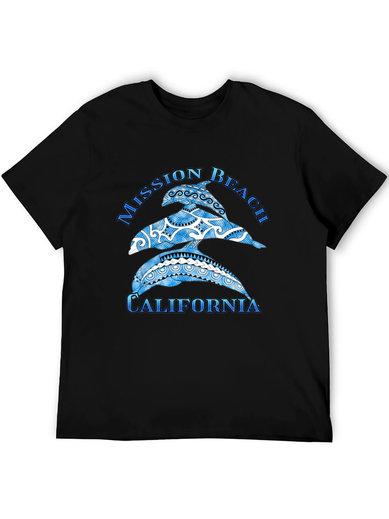 Mission Beach California Dolphin T-Shirt
