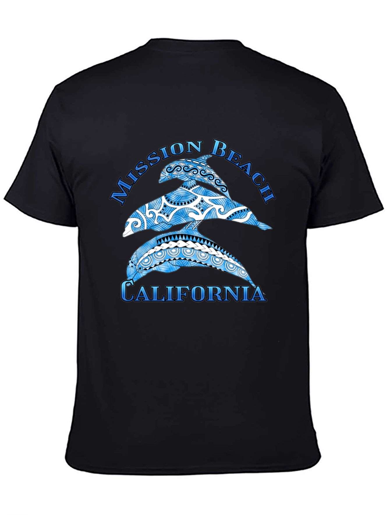 Mission Beach California Dolphin T-Shirt