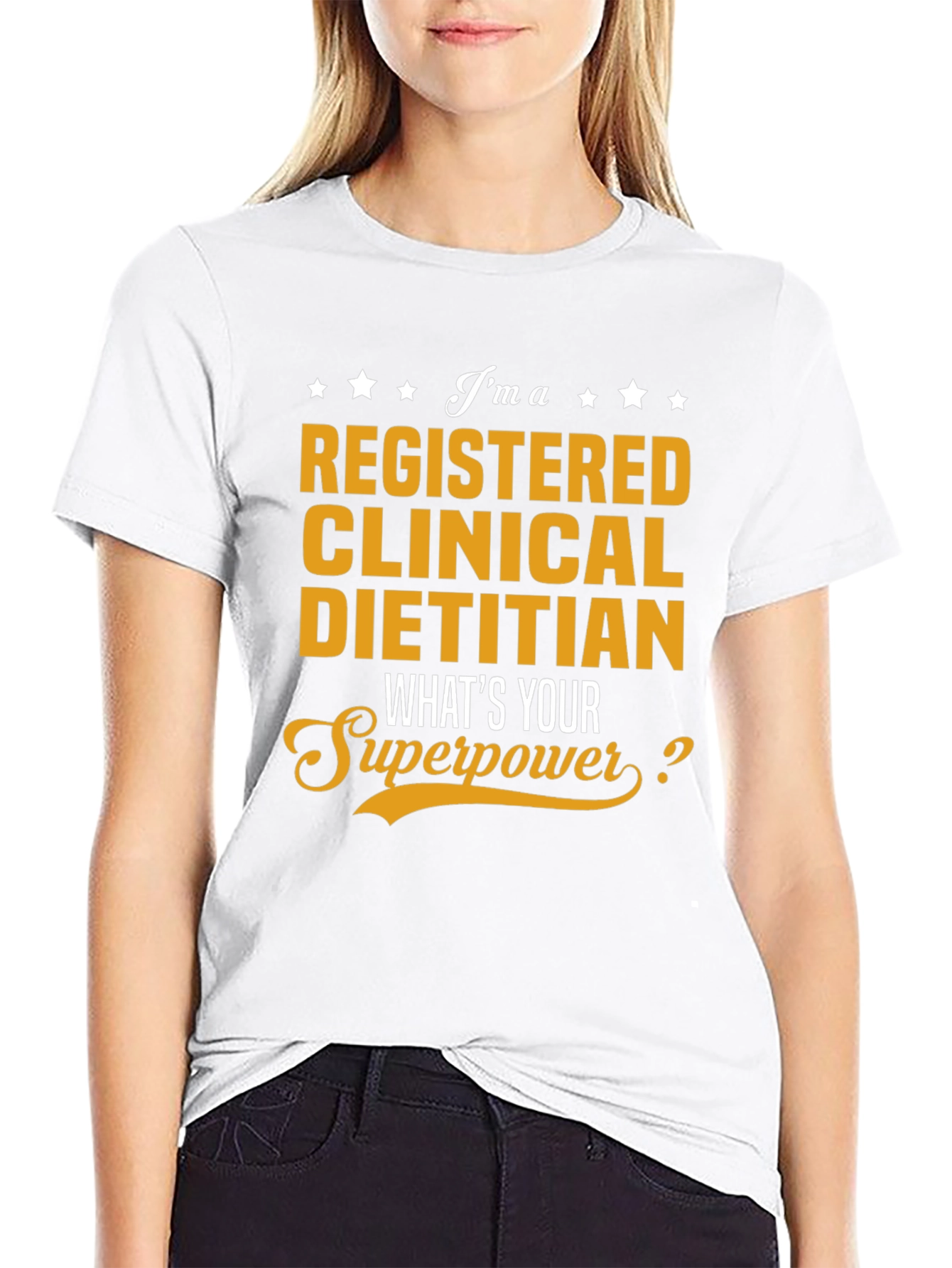 Registered Clinical Dietitian Superpower T-Shirt