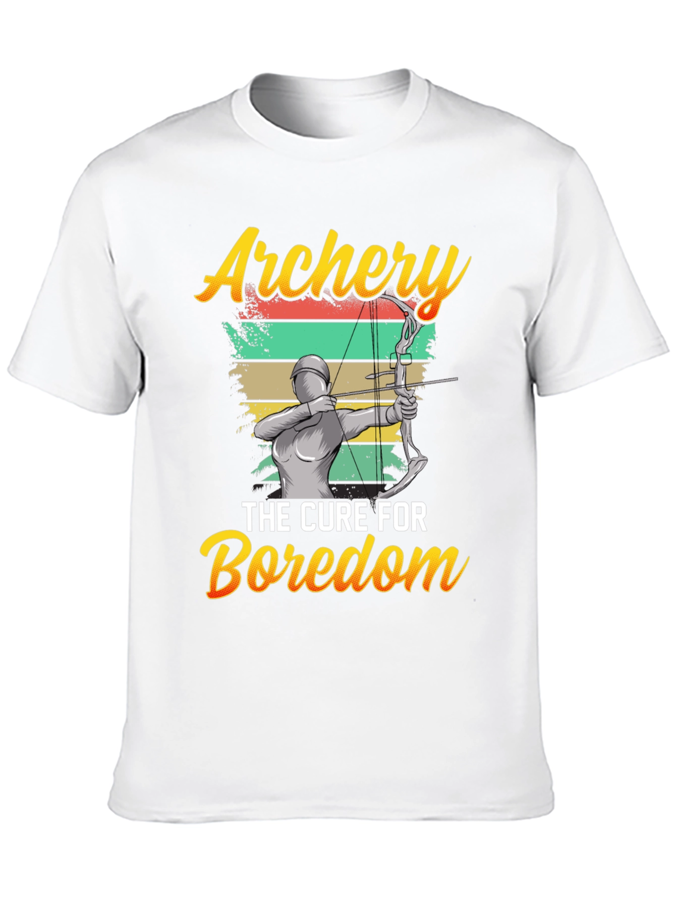 Archery: The Cure for Boredom Graphic T-Shirt