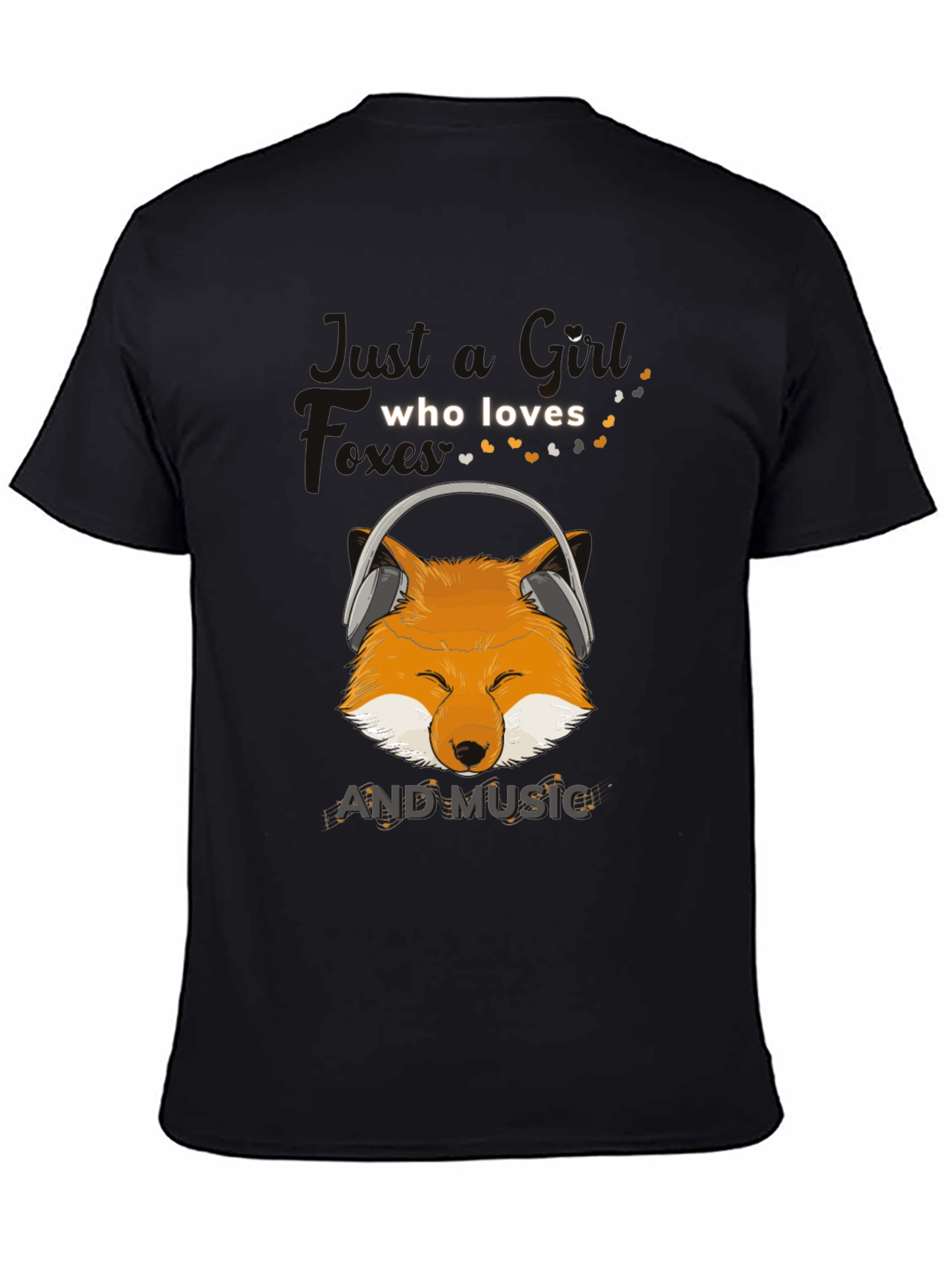Fox Loves Music T-Shirt