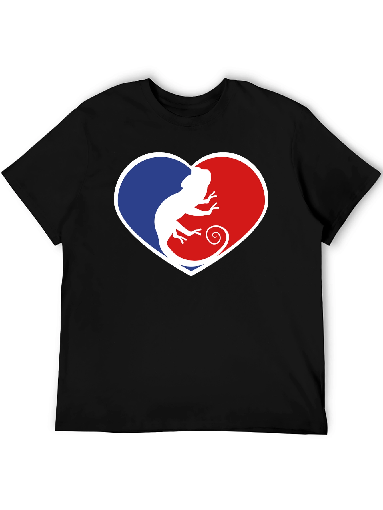 Chameleon Heart Graphic T-Shirt