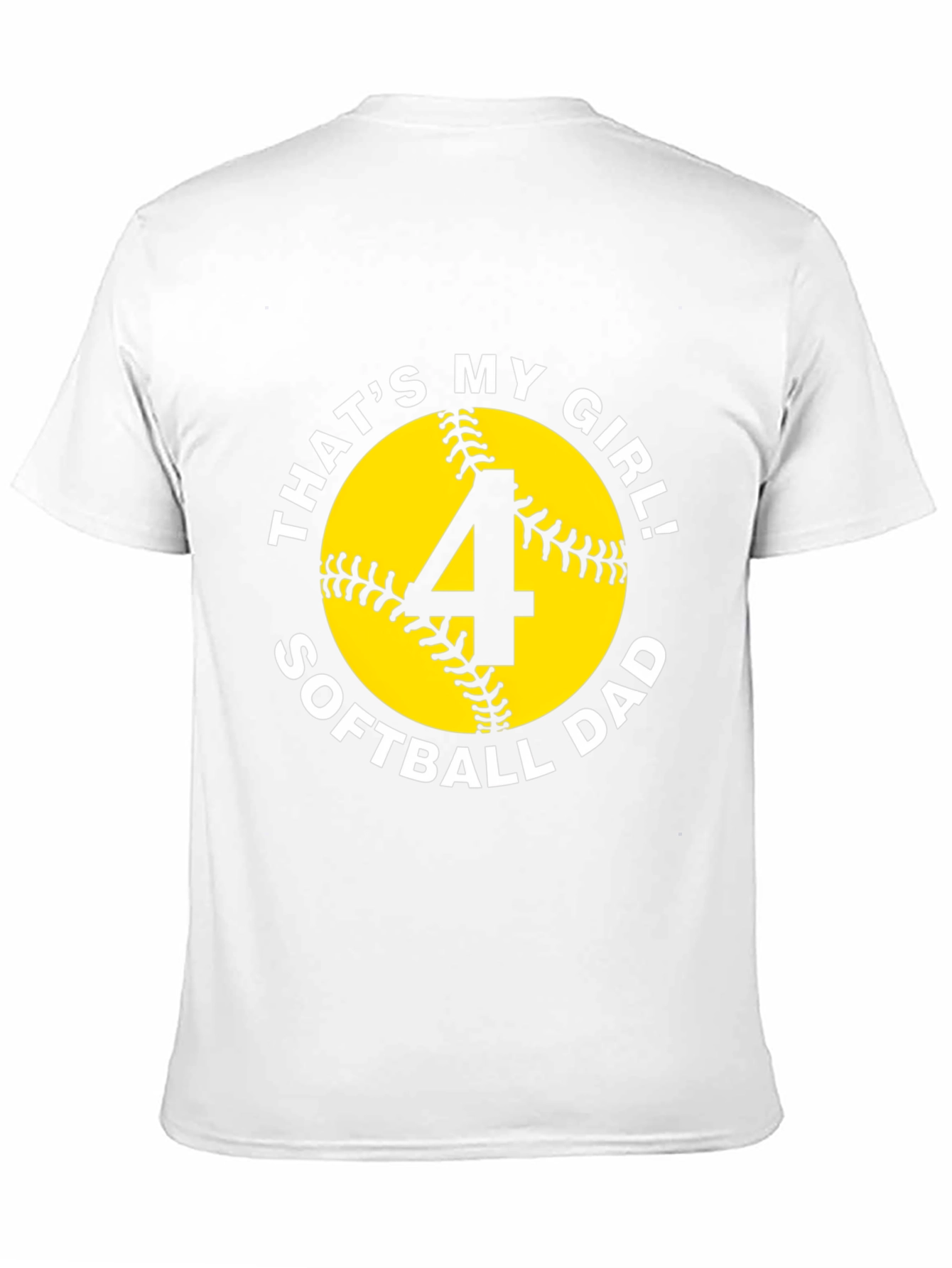 Thats My Girl! Softball Dad T-Shirt