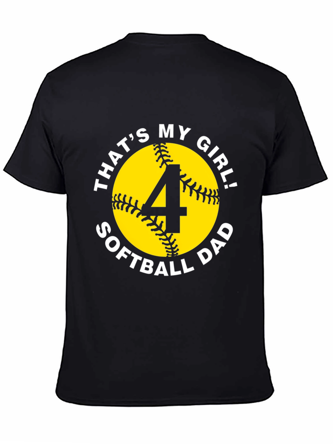 Thats My Girl! Softball Dad T-Shirt