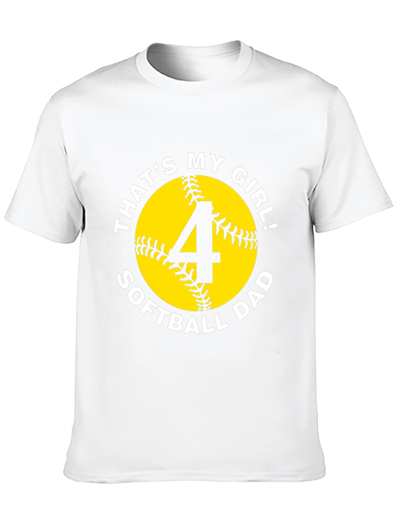 Thats My Girl! Softball Dad T-Shirt