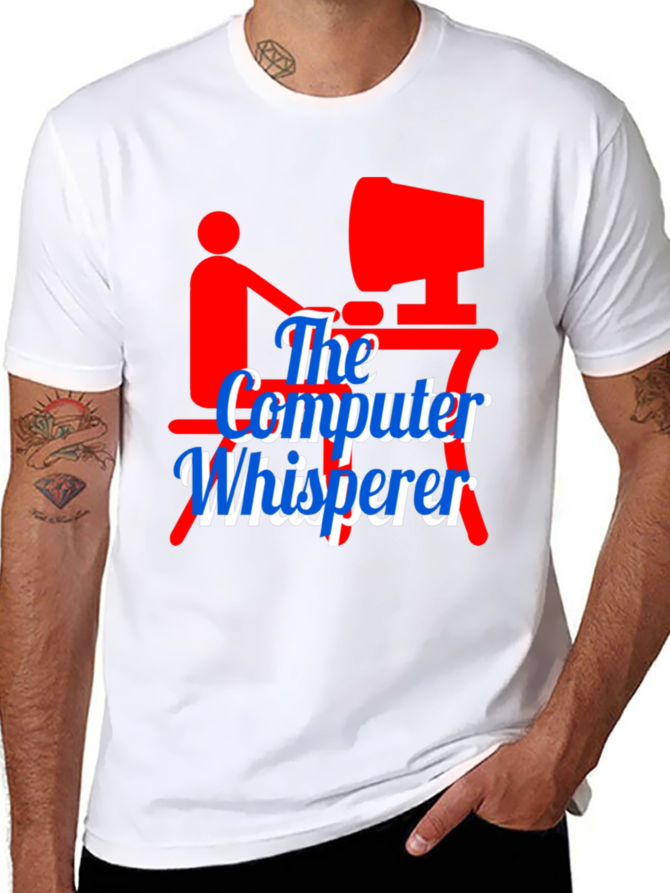The Computer Whisperer Graphic Tee