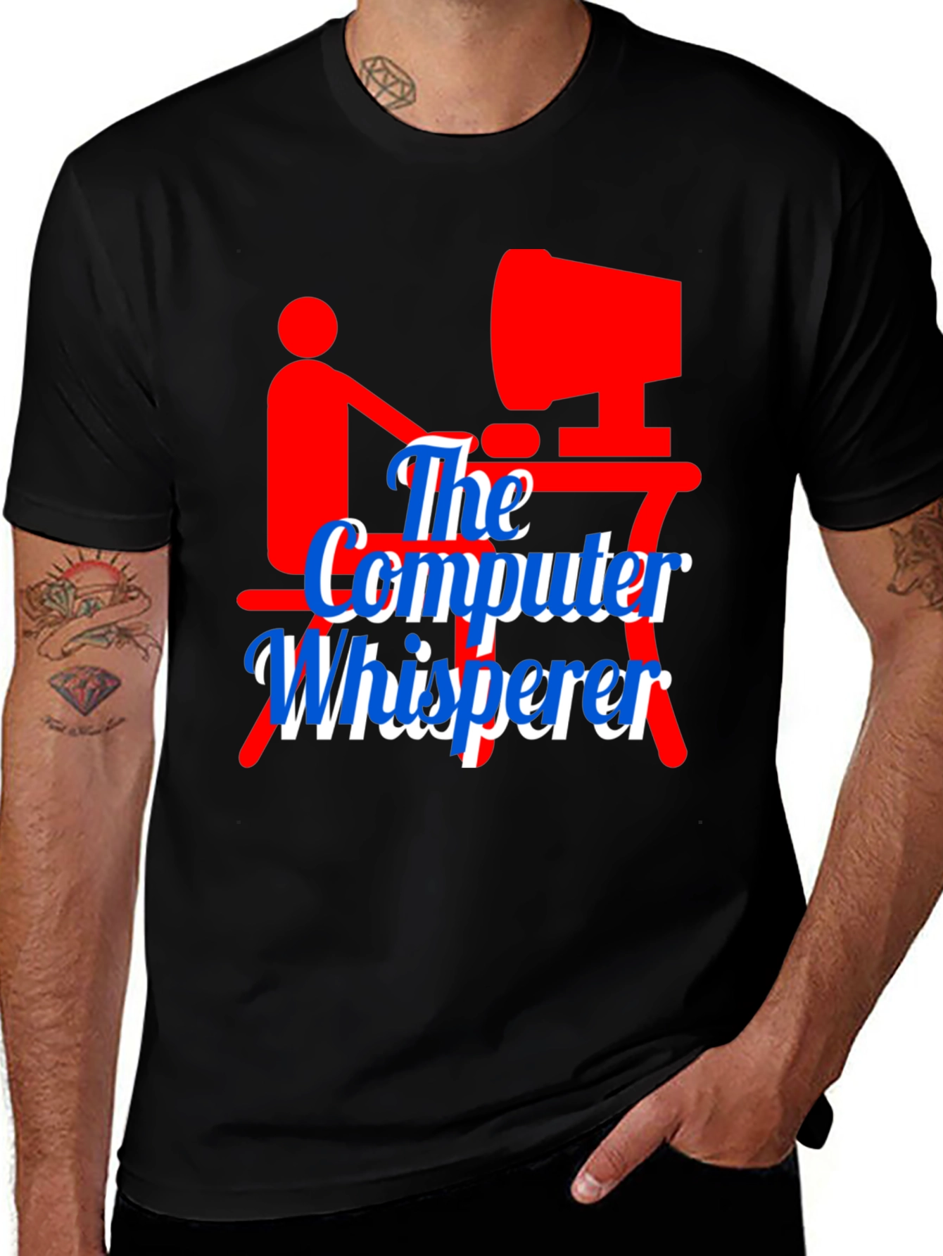 The Computer Whisperer Graphic Tee
