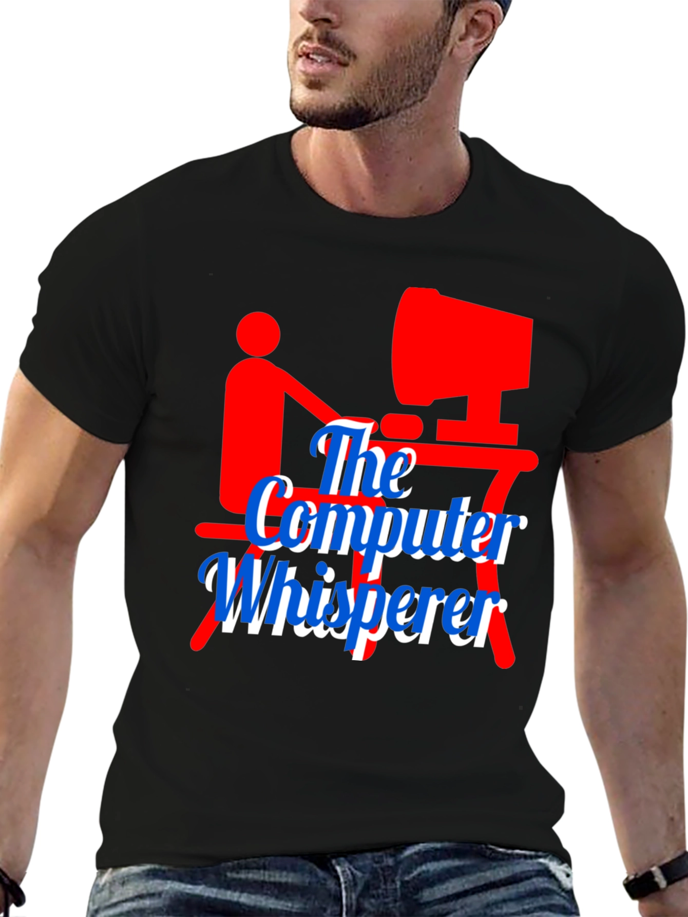 The Computer Whisperer Graphic Tee
