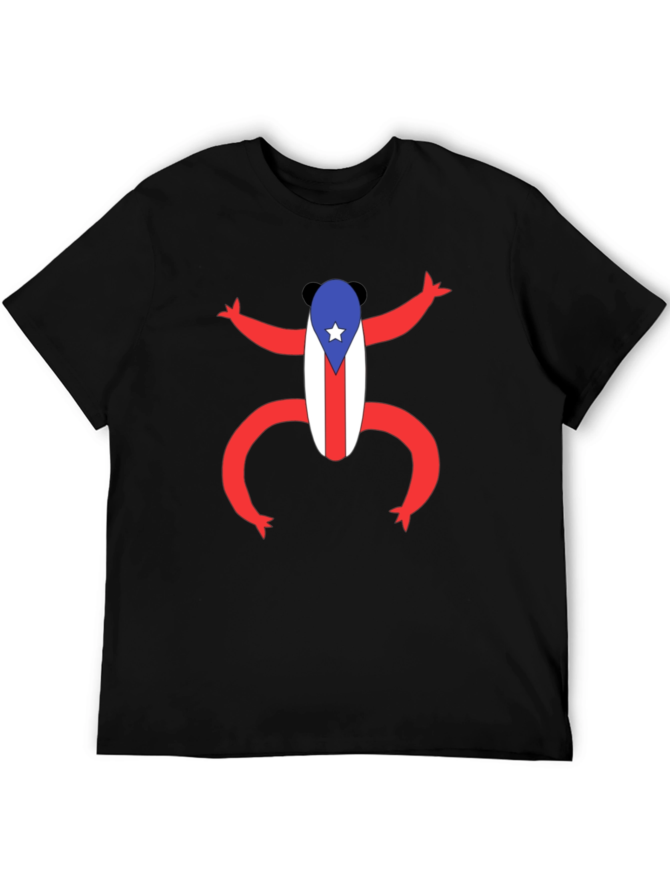 Puerto Rico Coqui T-Shirt Black
