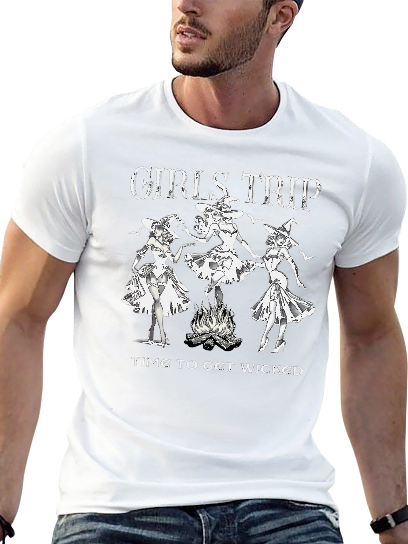 Girls Trip Witch T-Shirt - Time to Get Wicked