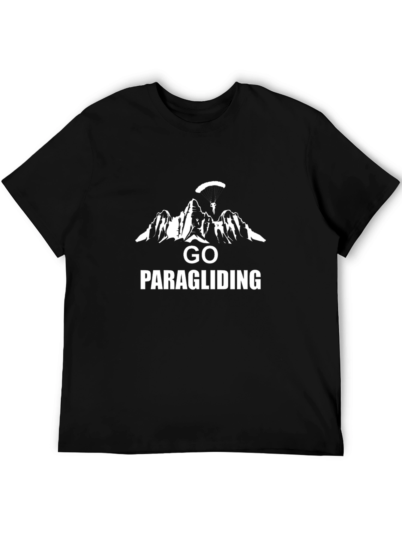 Go Paragliding T-Shirt - Mountain Adventure Tee