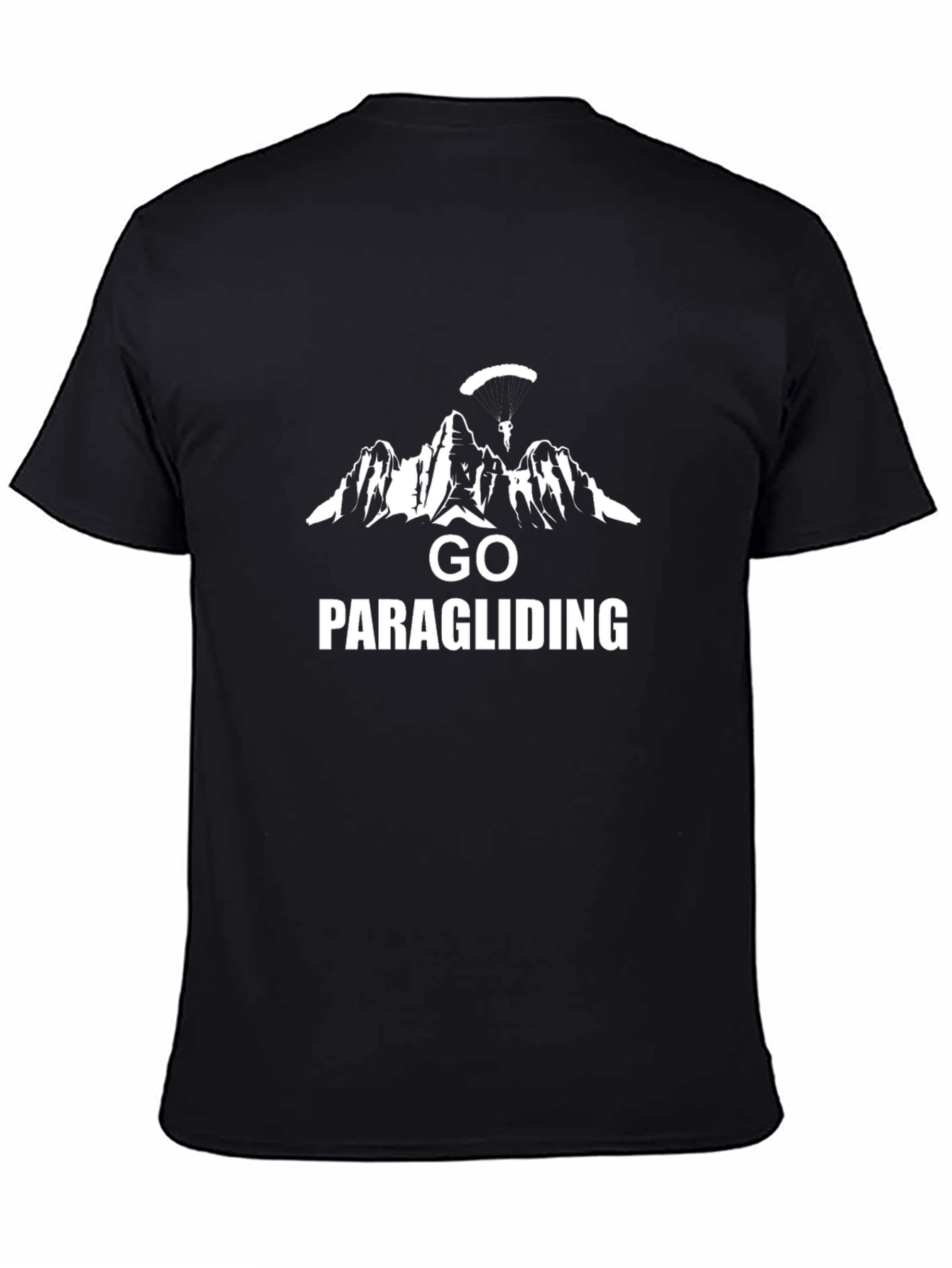 Go Paragliding T-Shirt - Mountain Adventure Tee