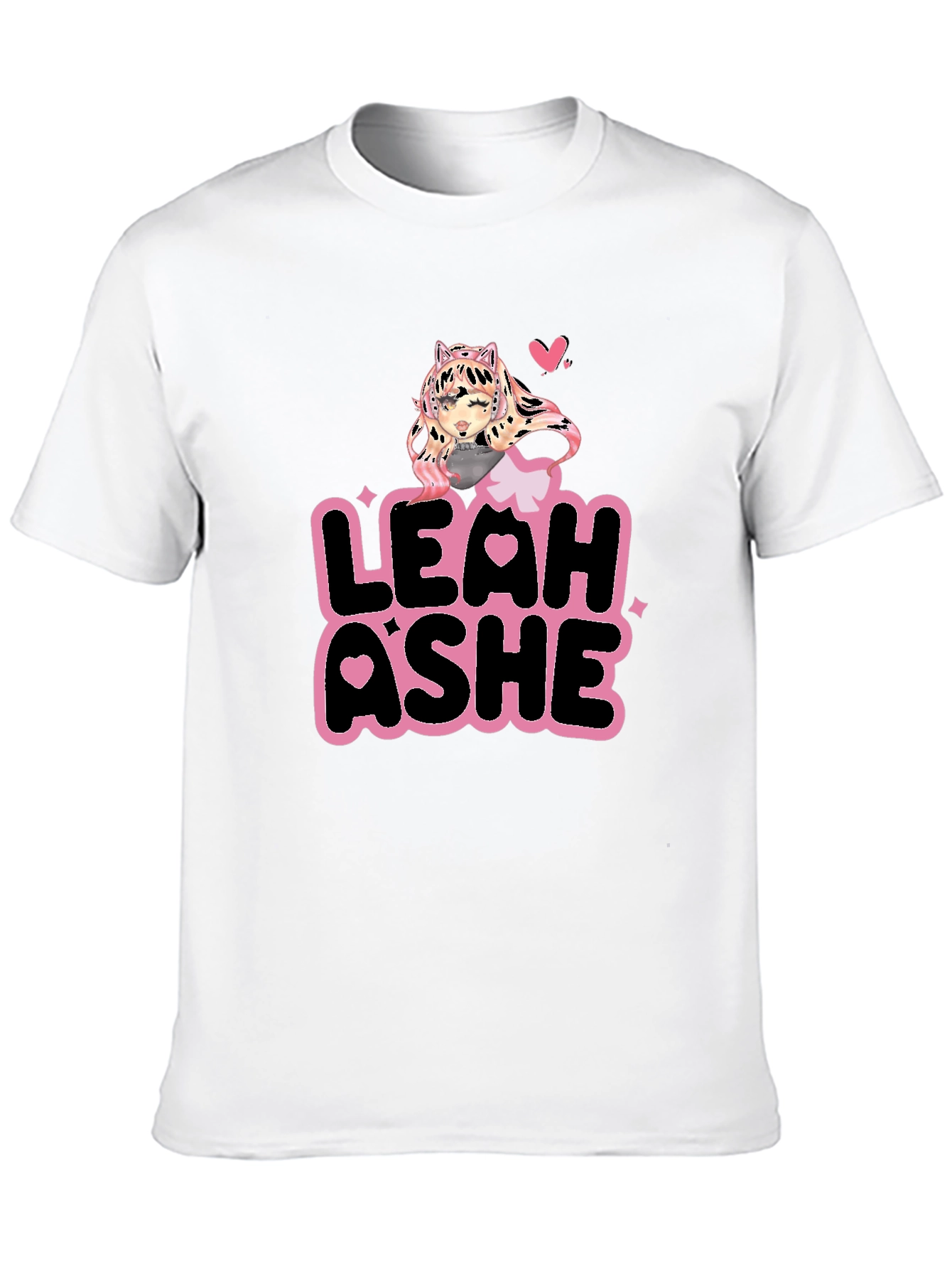 Leah Ashe Black T-Shirt - Fan Merchandise