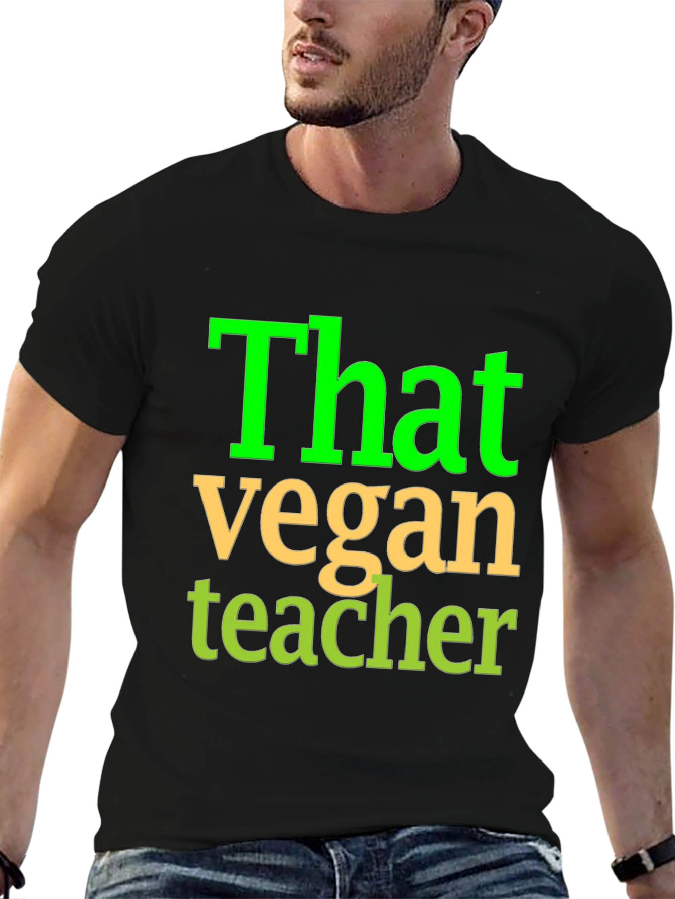That Vegan Teacher Graphic Tee Shirt