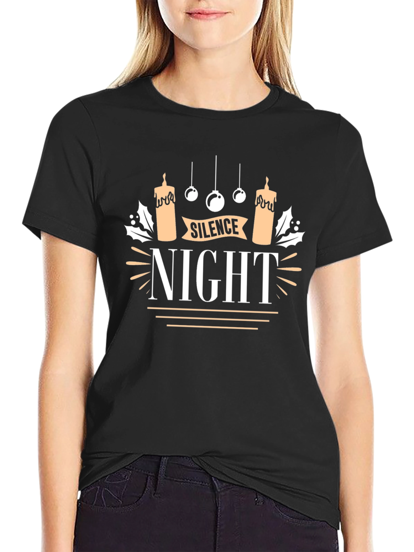 Silent Night Holiday T-Shirt