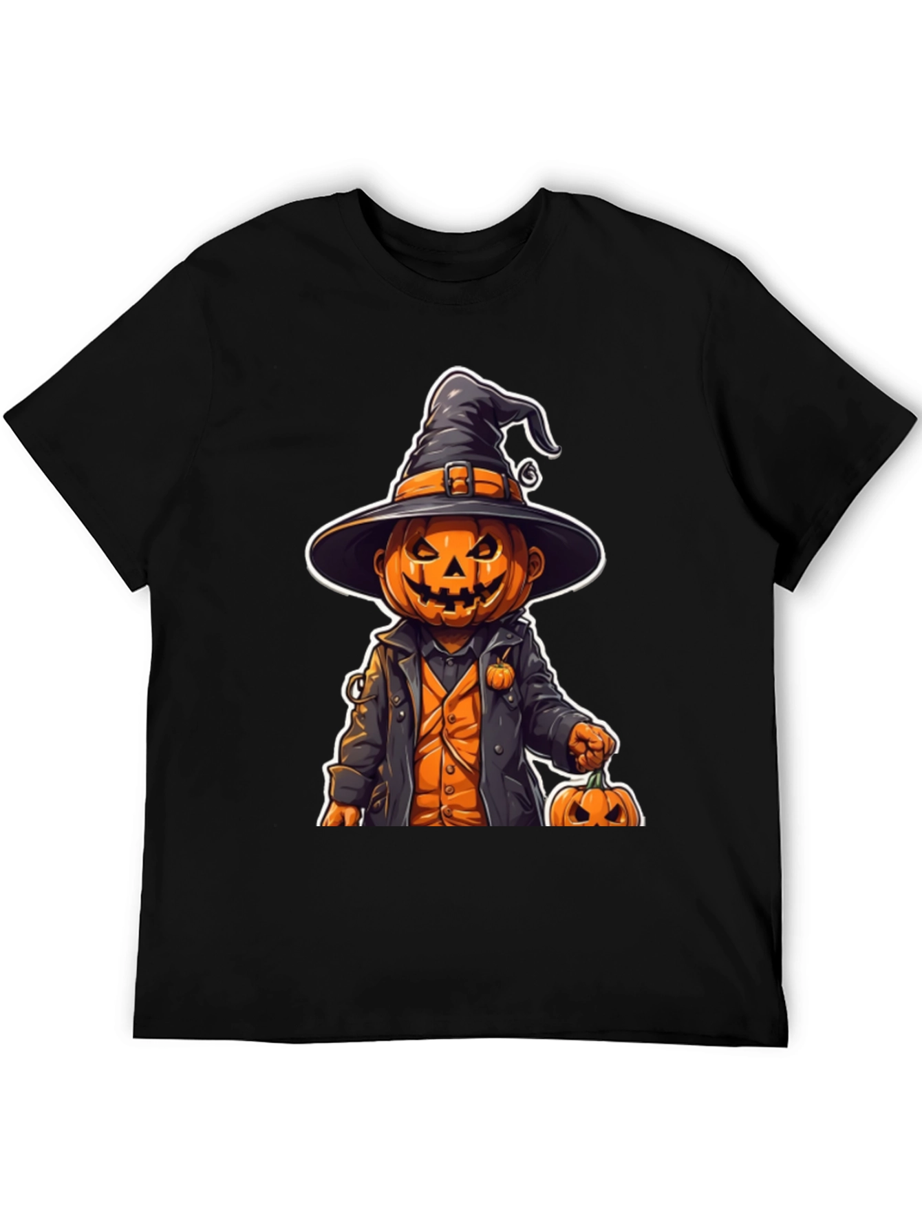 Halloween Pumpkin Witch T-Shirt