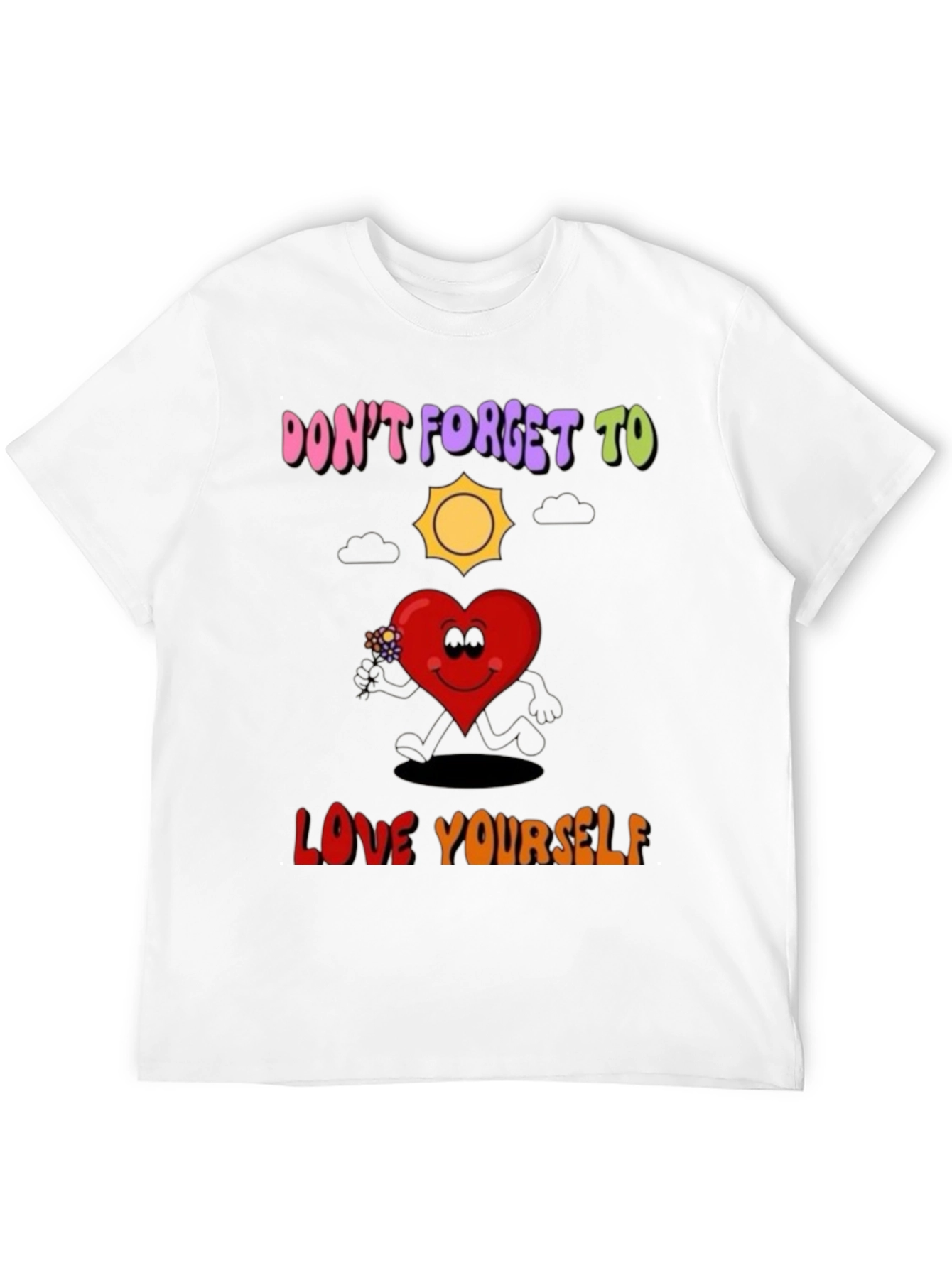 Positive Vibes Black Graphic T-Shirt