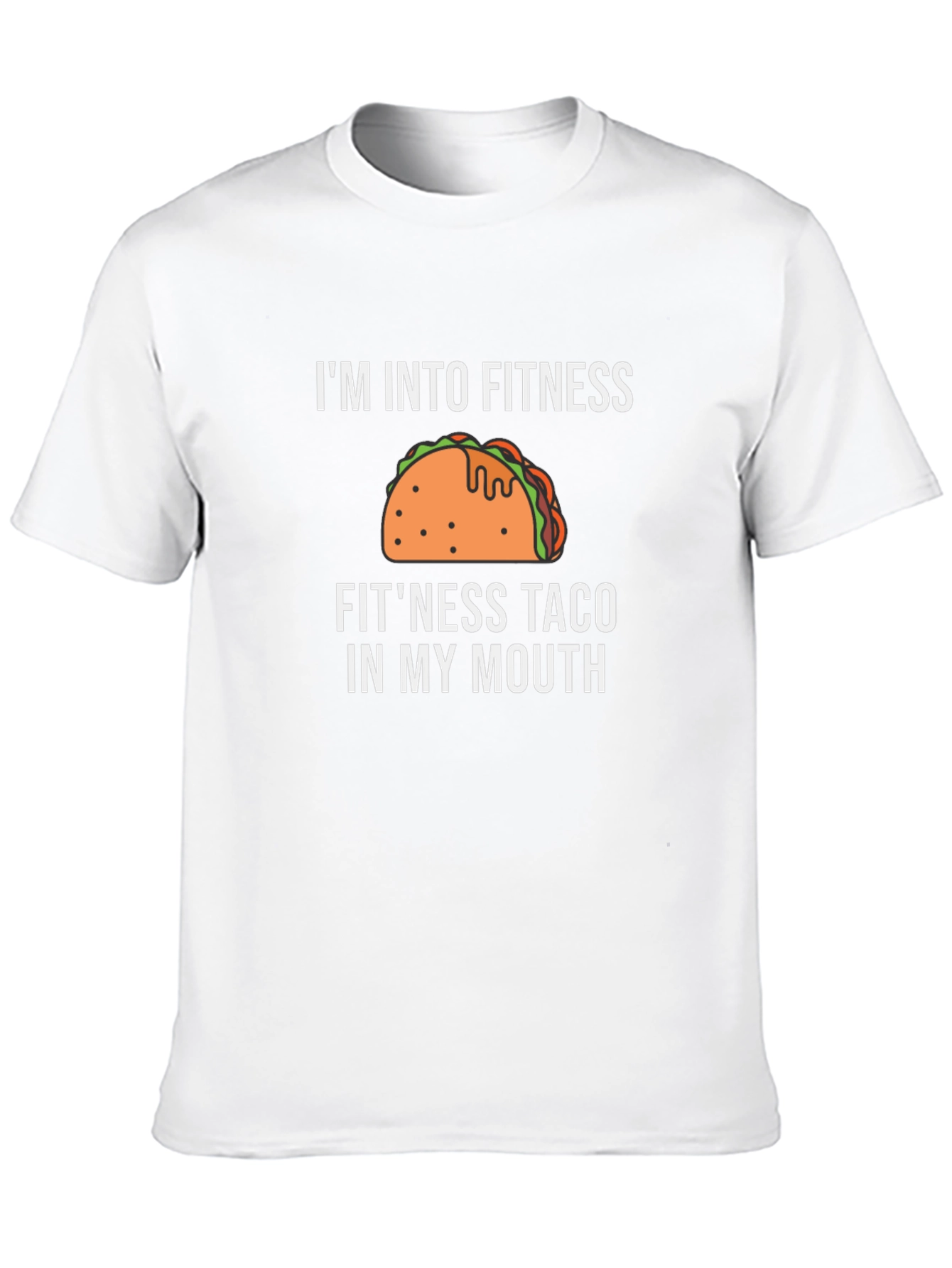 Fitness Taco T-Shirt - Gym Humor