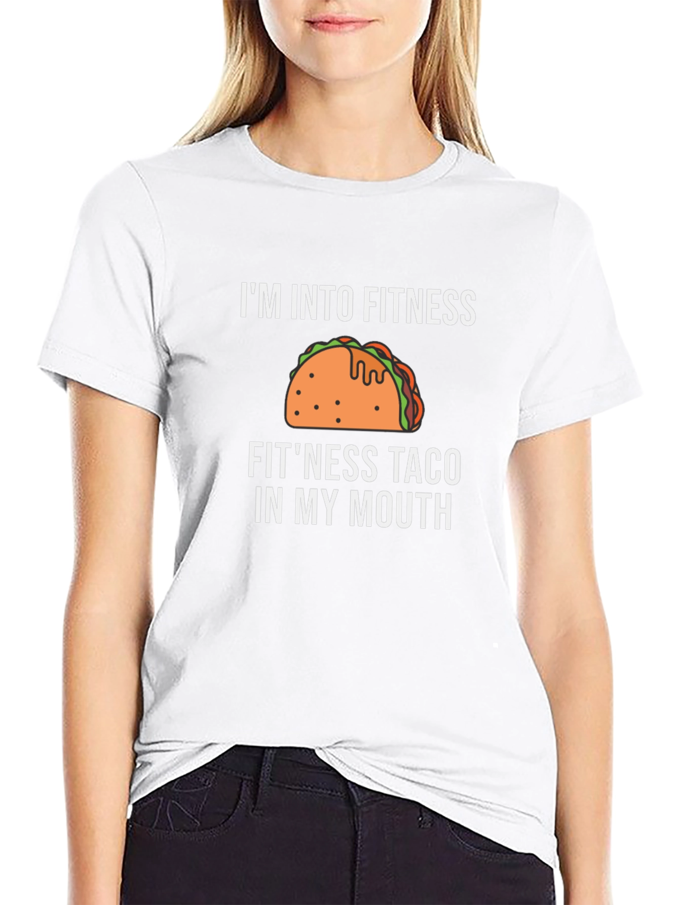 Fitness Taco T-Shirt - Gym Humor