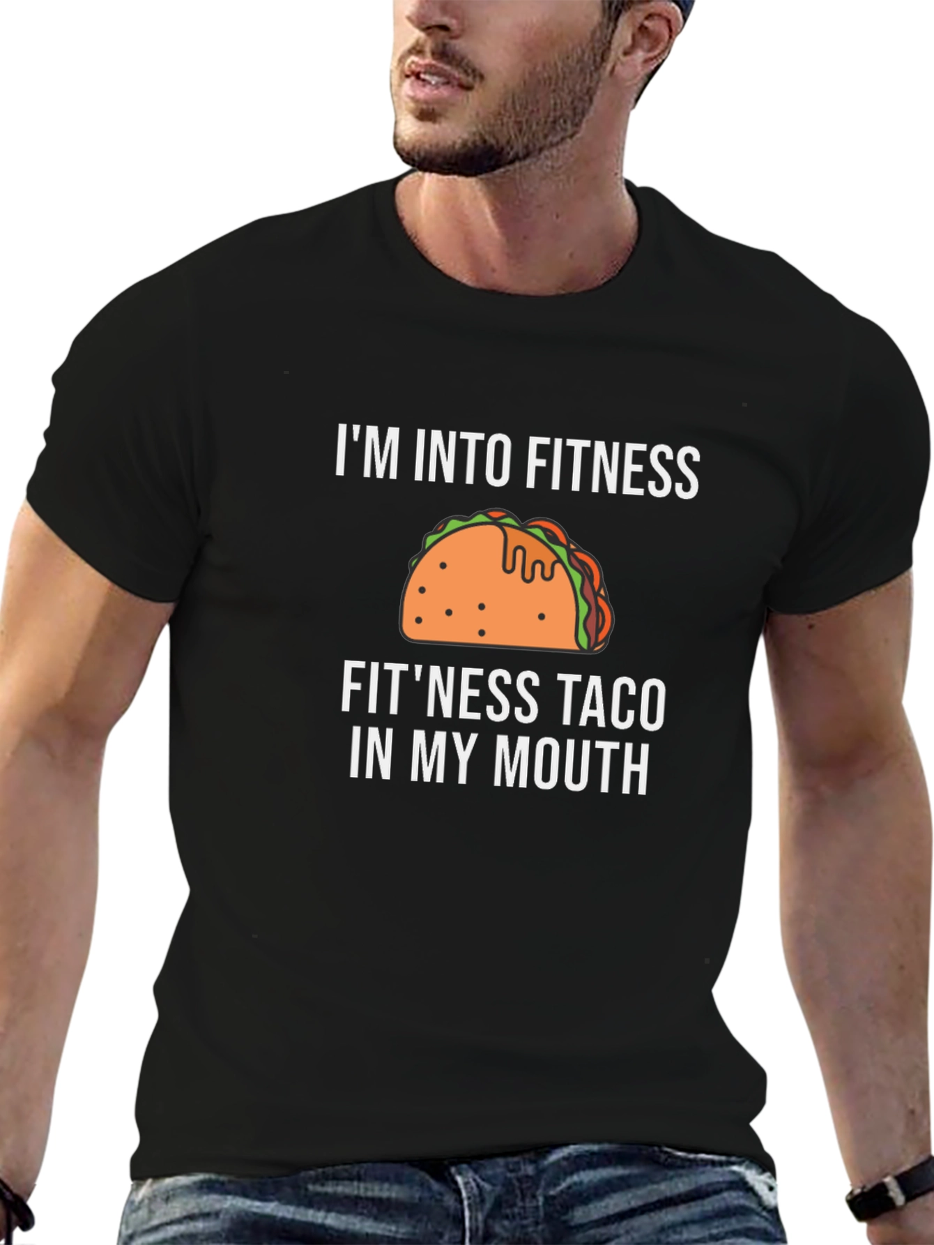 Fitness Taco T-Shirt - Gym Humor