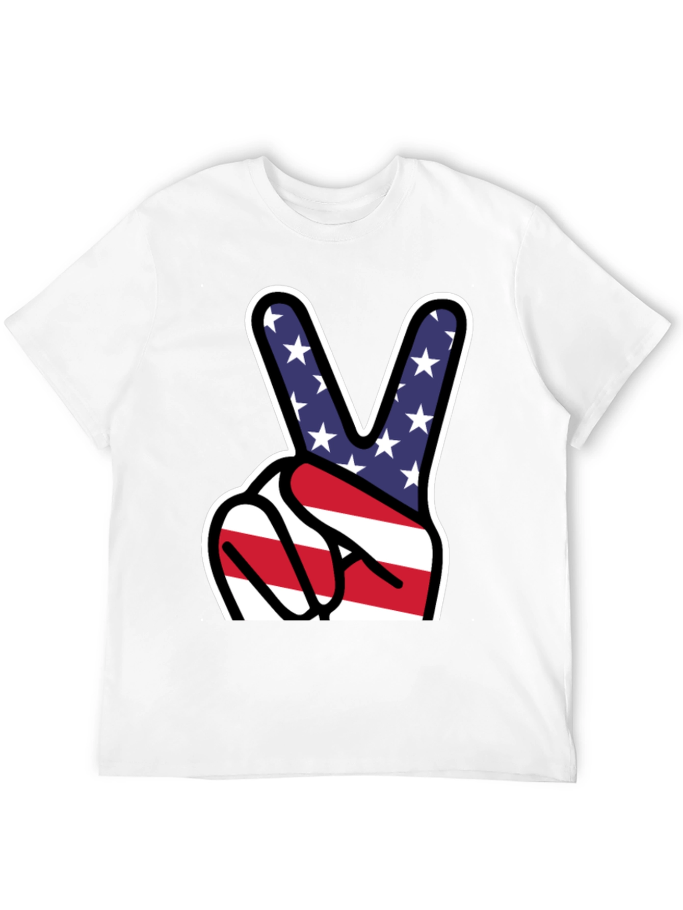 Patriotic Peace Sign T-Shirt