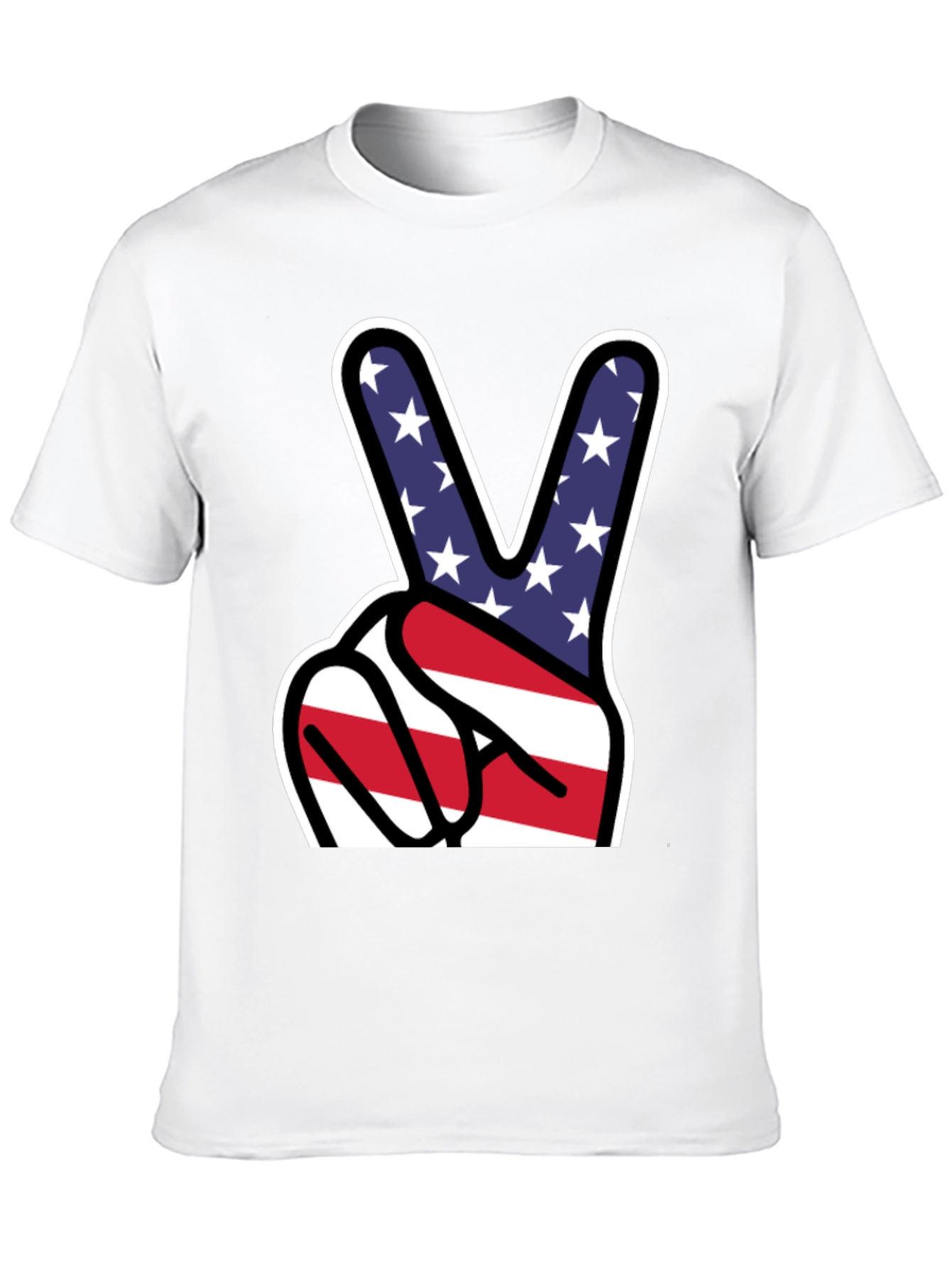 Patriotic Peace Sign T-Shirt