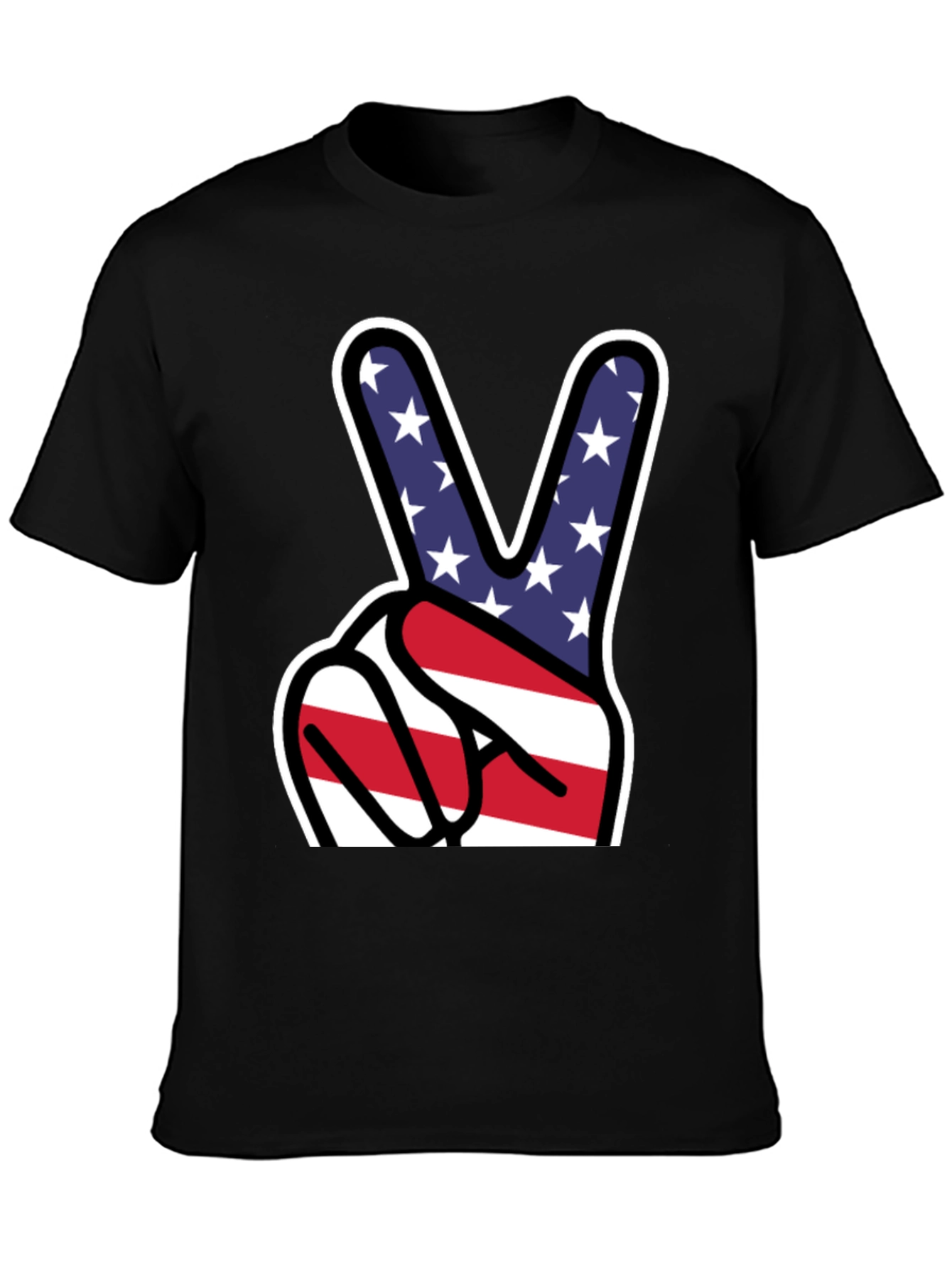 Patriotic Peace Sign T-Shirt