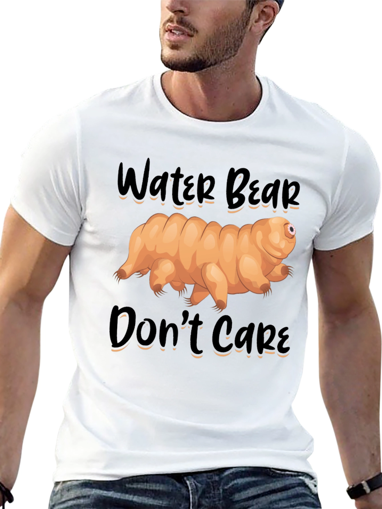 Water Bear Dont Care Graphic T-Shirt