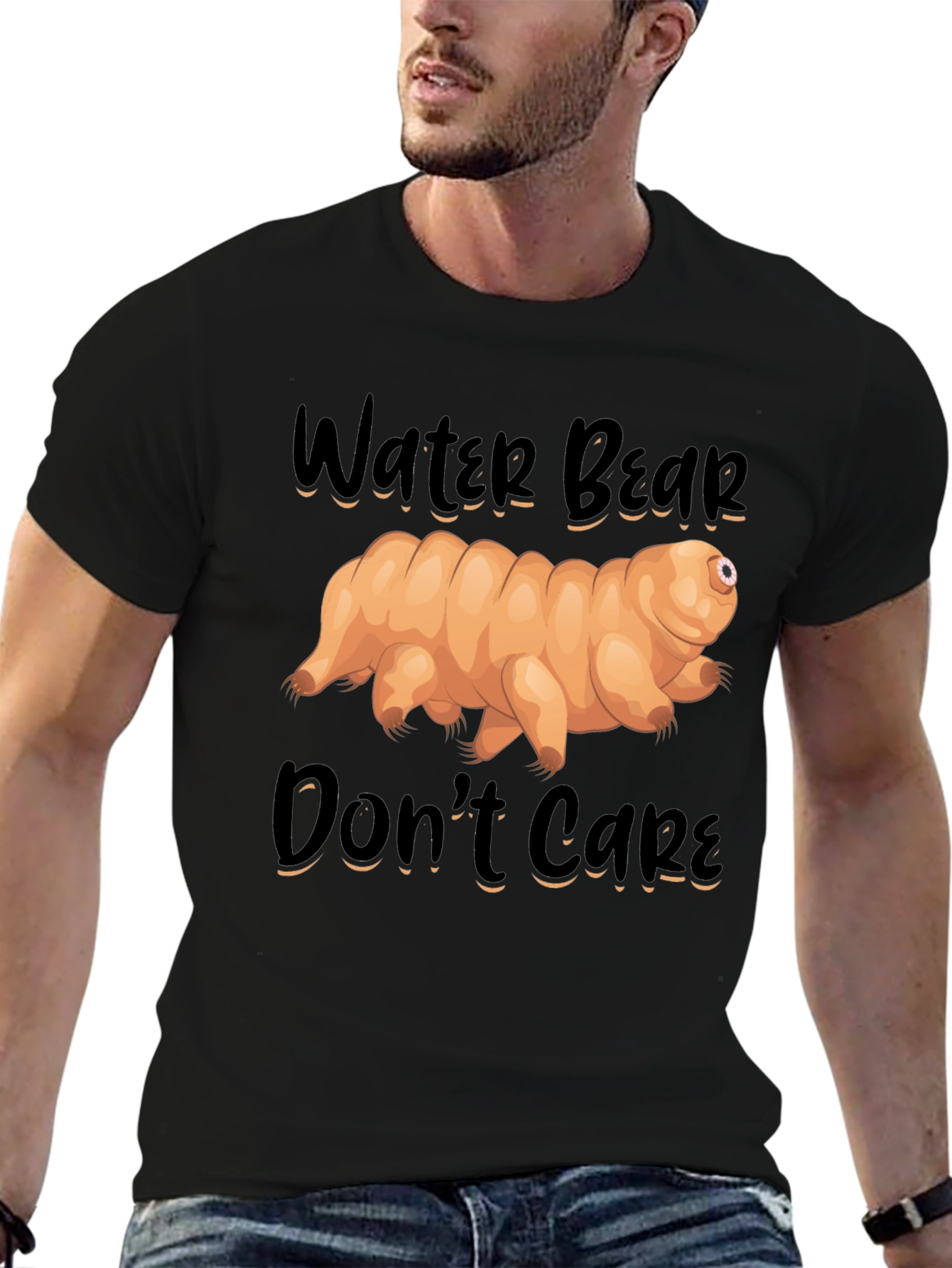 Water Bear Dont Care Graphic T-Shirt