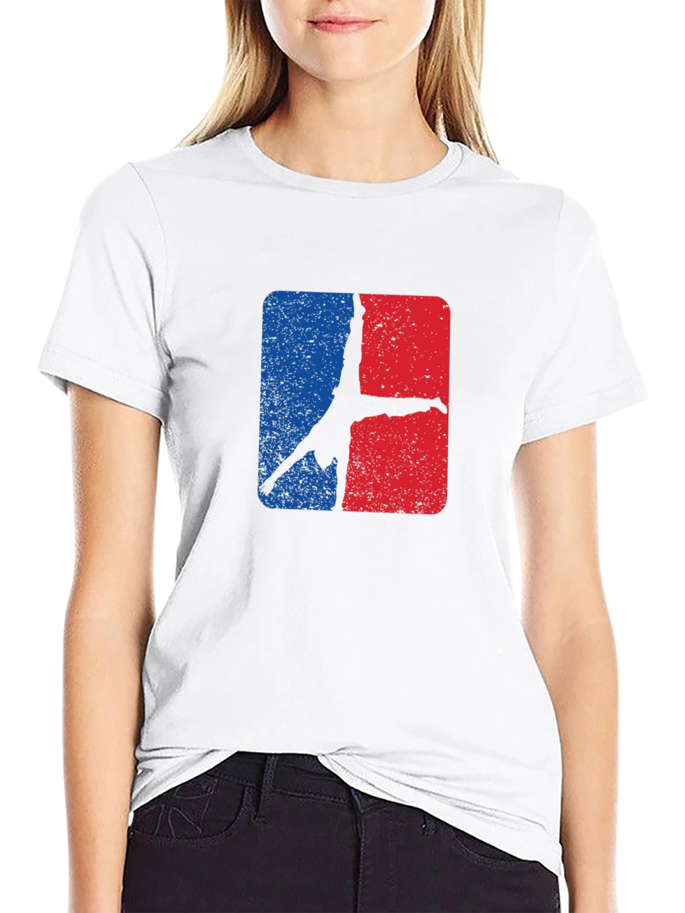 Handstand Silhouette Graphic Tee