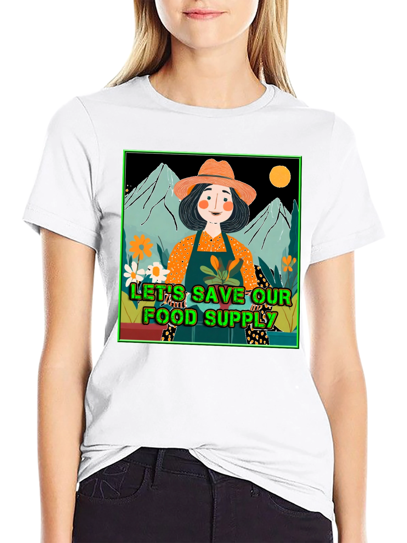 Save Our Food Supply Graphic T-Shirt