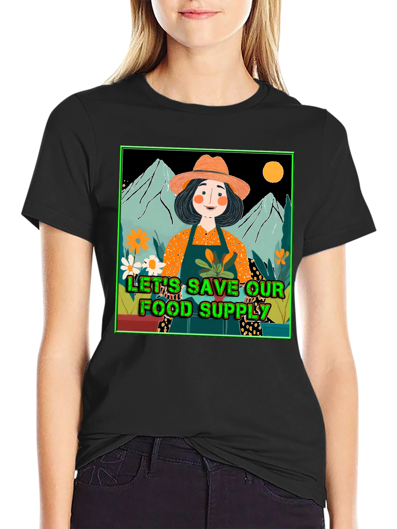 Save Our Food Supply Graphic T-Shirt