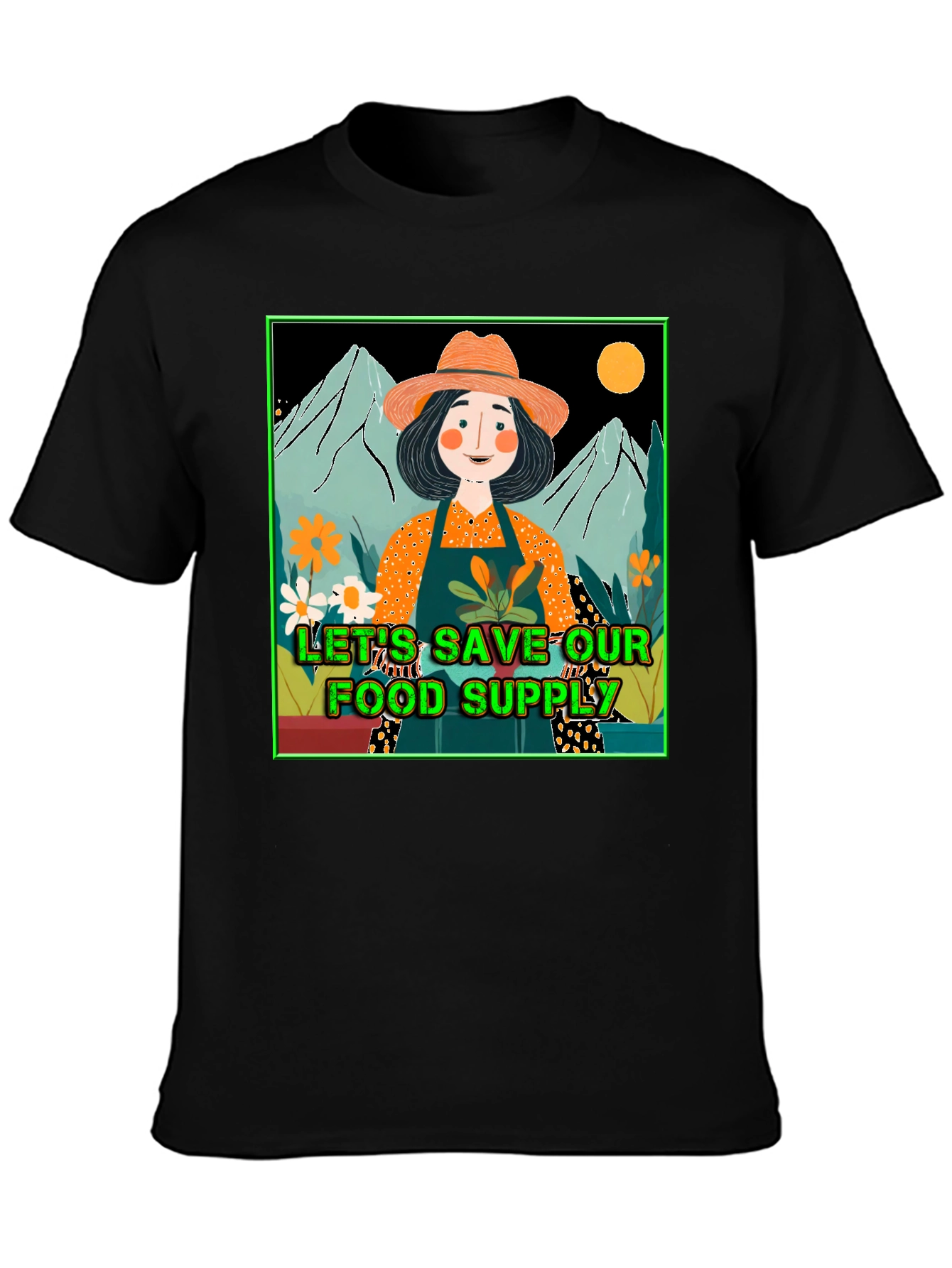 Save Our Food Supply Graphic T-Shirt