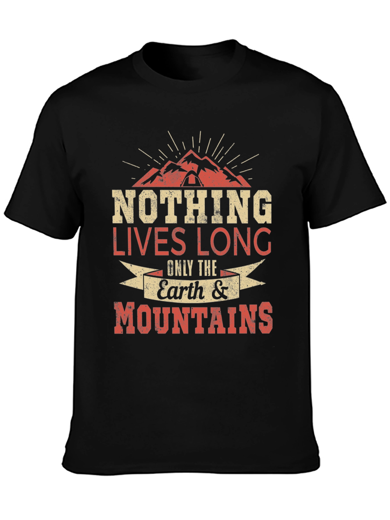 Earth & Mountains Graphic Tee