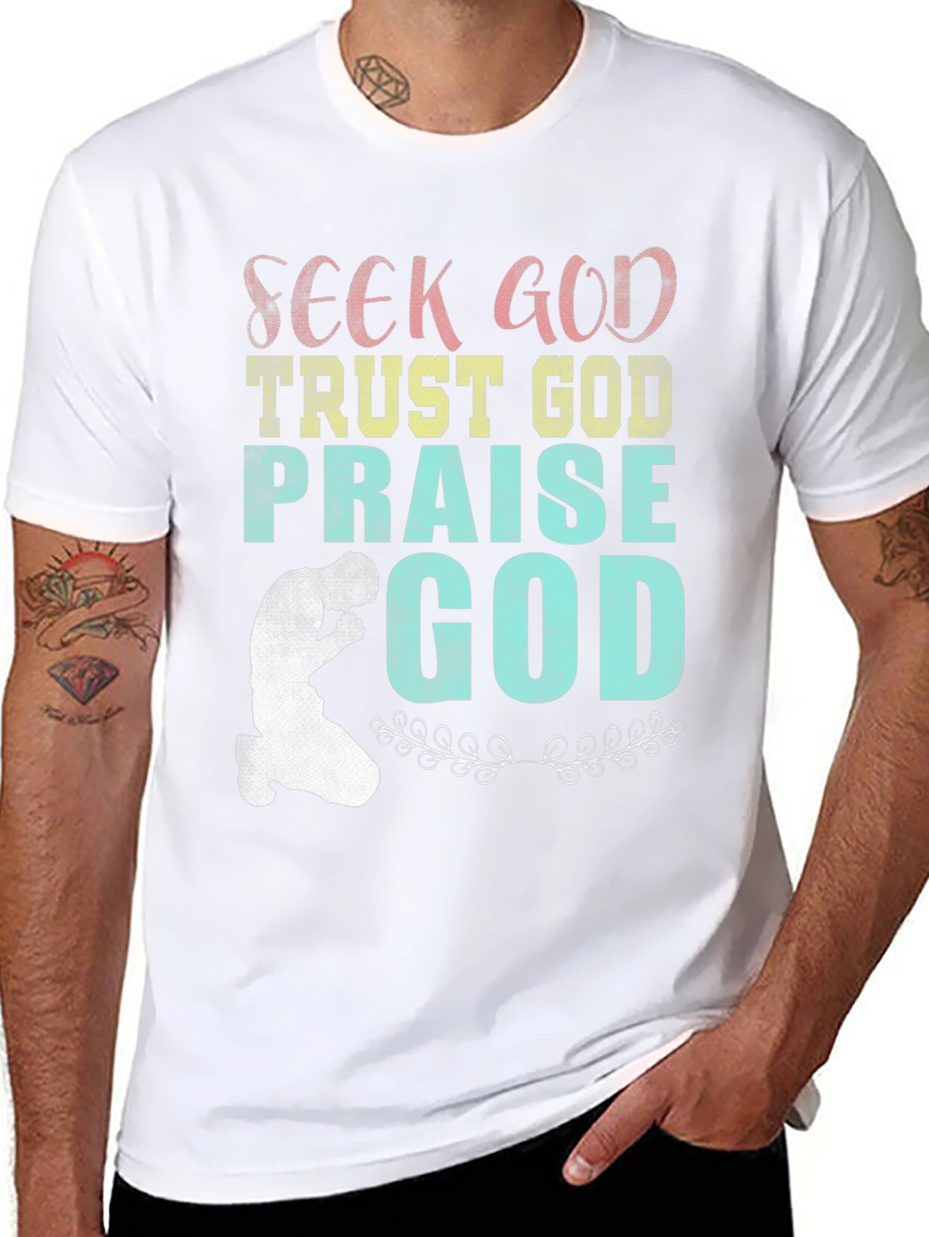 Seek Trust Praise God Tee