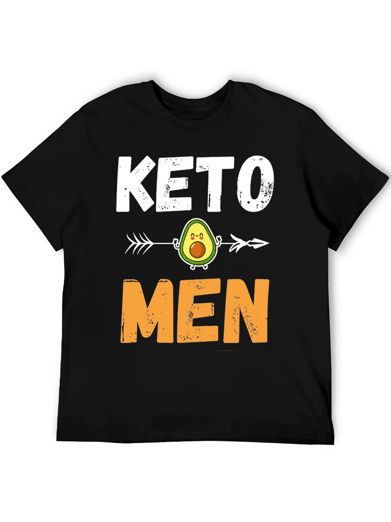 Keto Men Funny Avocado Arrow T-Shirt