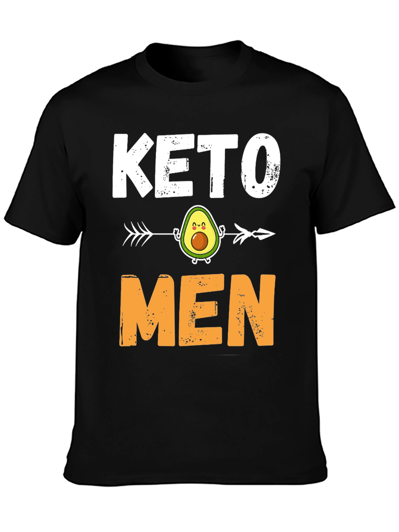 Keto Men Funny Avocado Arrow T-Shirt