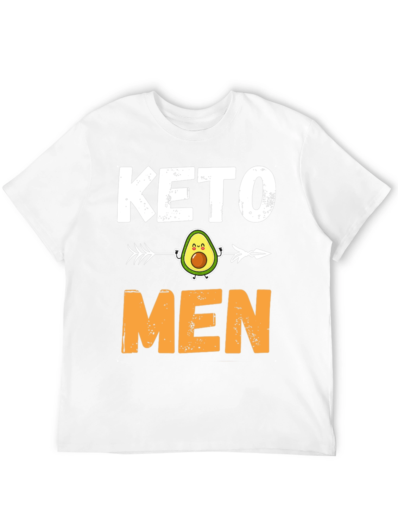 Keto Men Funny Avocado Arrow T-Shirt