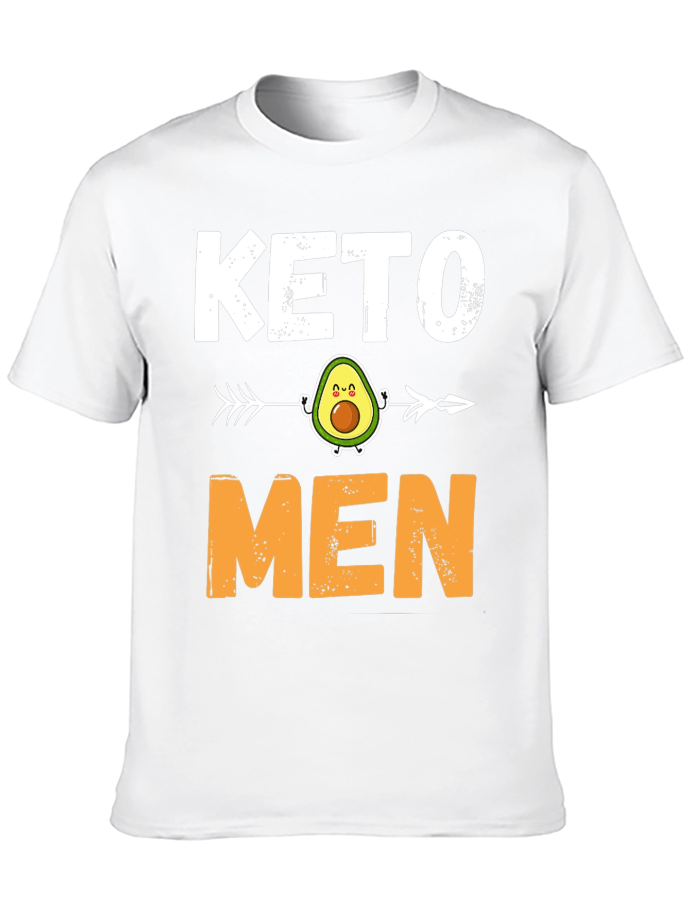 Keto Men Funny Avocado Arrow T-Shirt