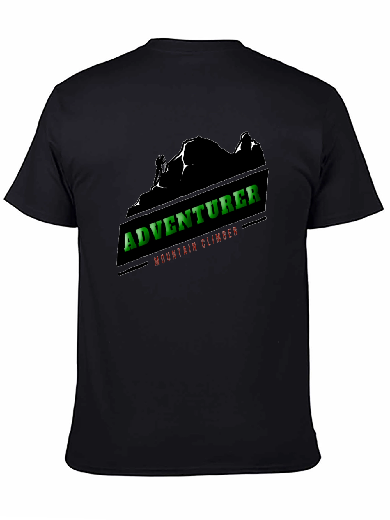 Adventurer Mountain Climber Graphic Tee