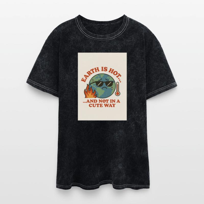 Earth's Heated Mood with Cool Sunglasses