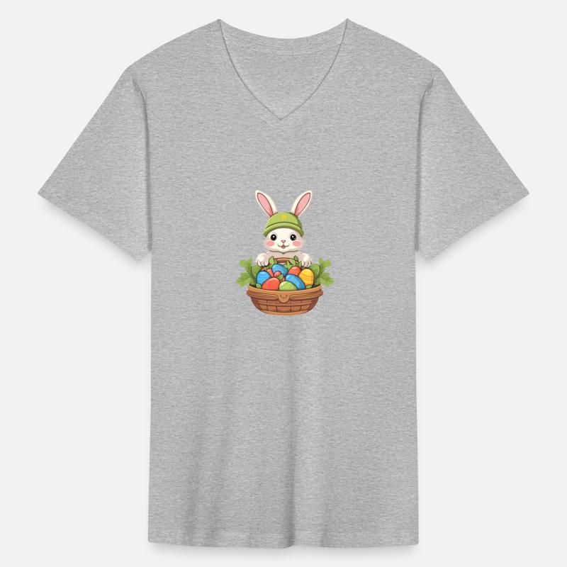 Easter Bunny Rabbit Easter Day Egg Basket