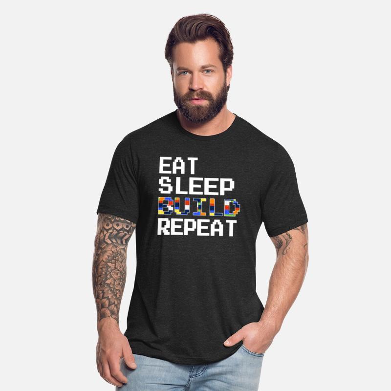 Eat Sleep Build Repeat Master Builder Building Blo