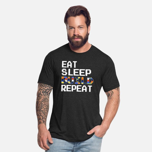 Eat Sleep Build Repeat Master Builder Building Blo
