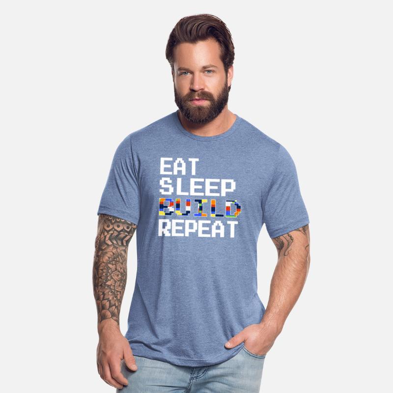 Eat Sleep Build Repeat Master Builder Building Blo