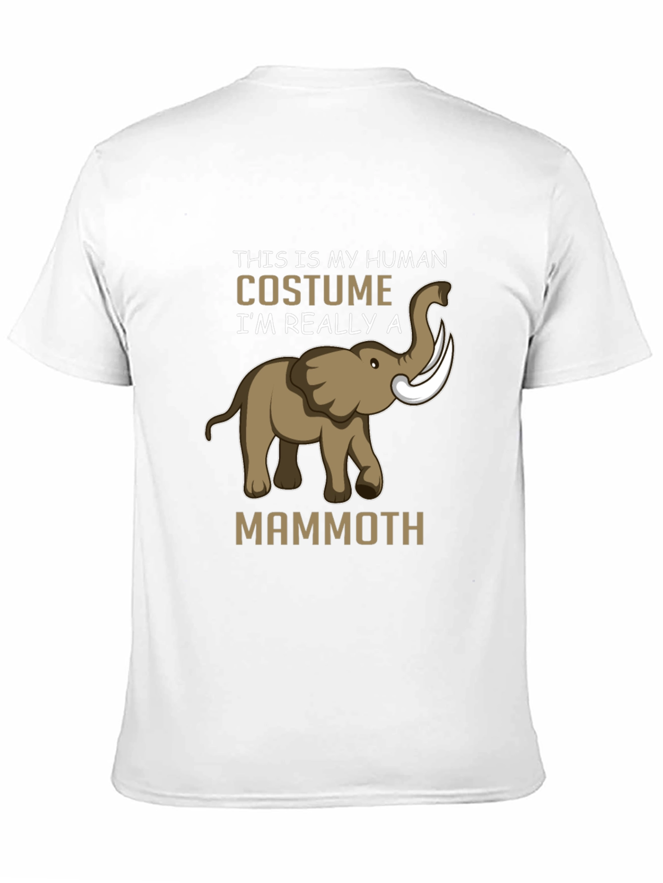 Human Costume Mammoth Graphic Tee