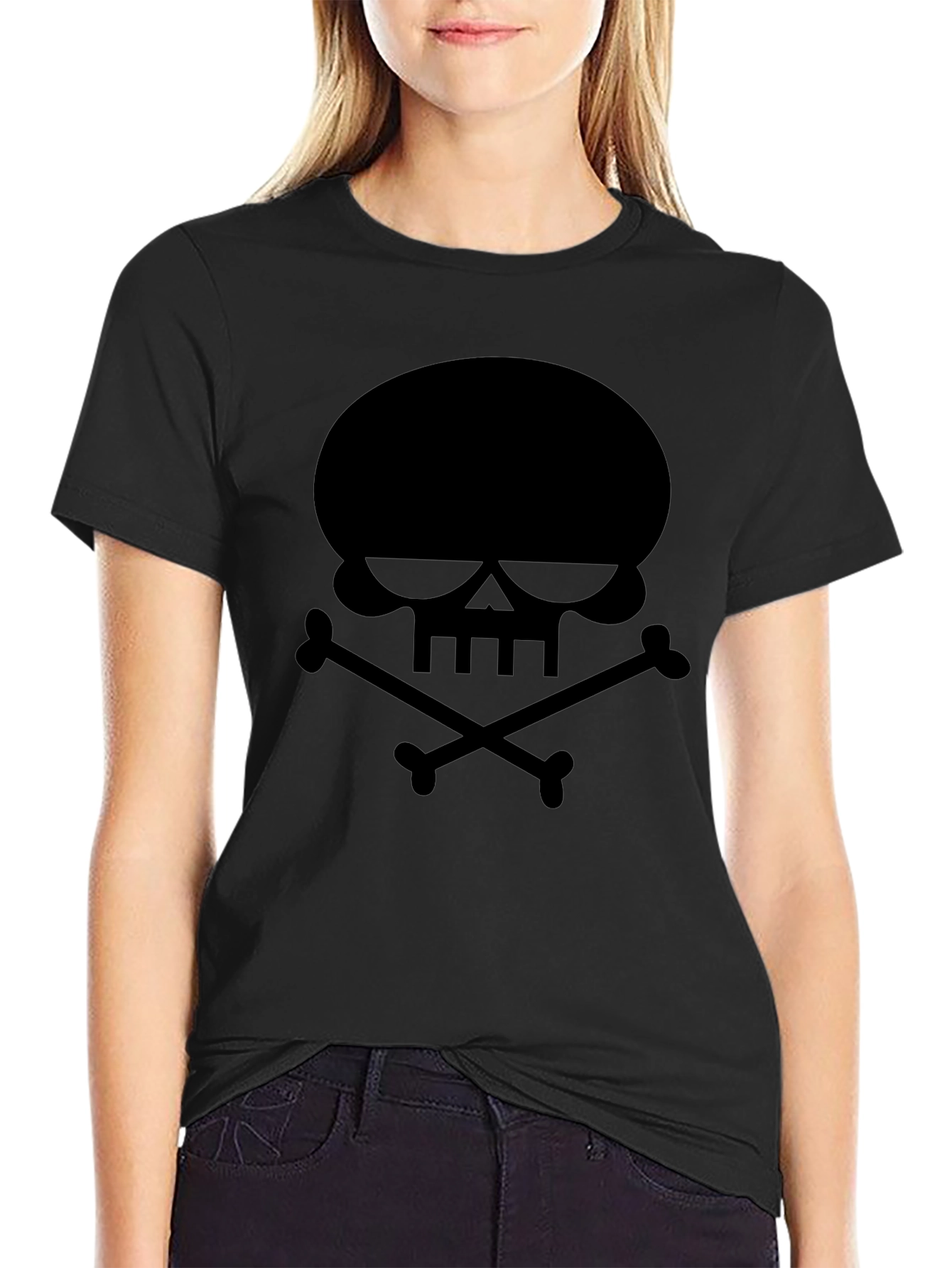 Skull & Crossbones Black T-Shirt