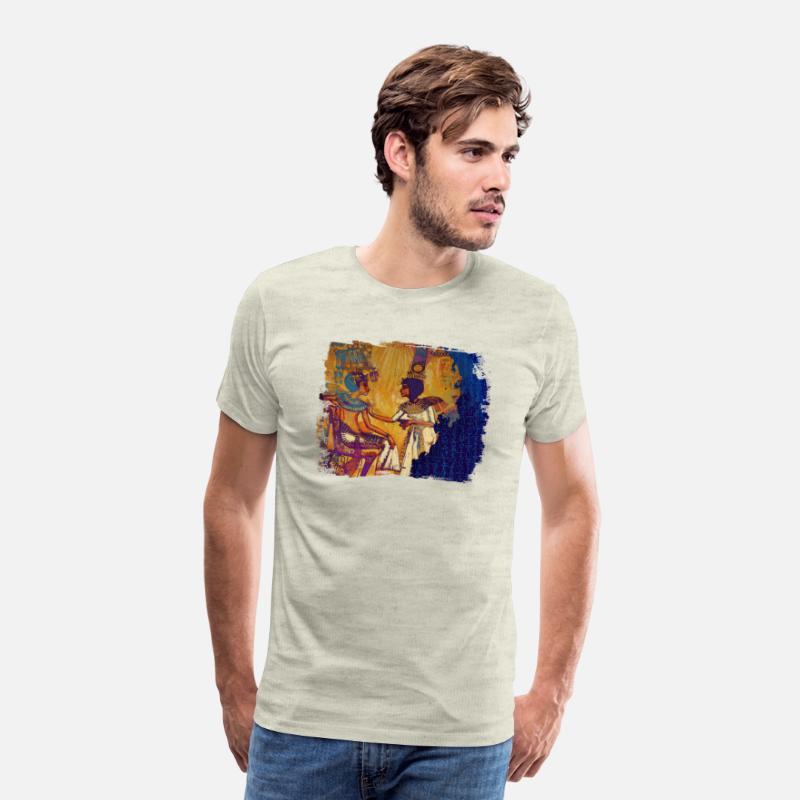 Egyptian Wall Art -King Tutankhamun and Queen