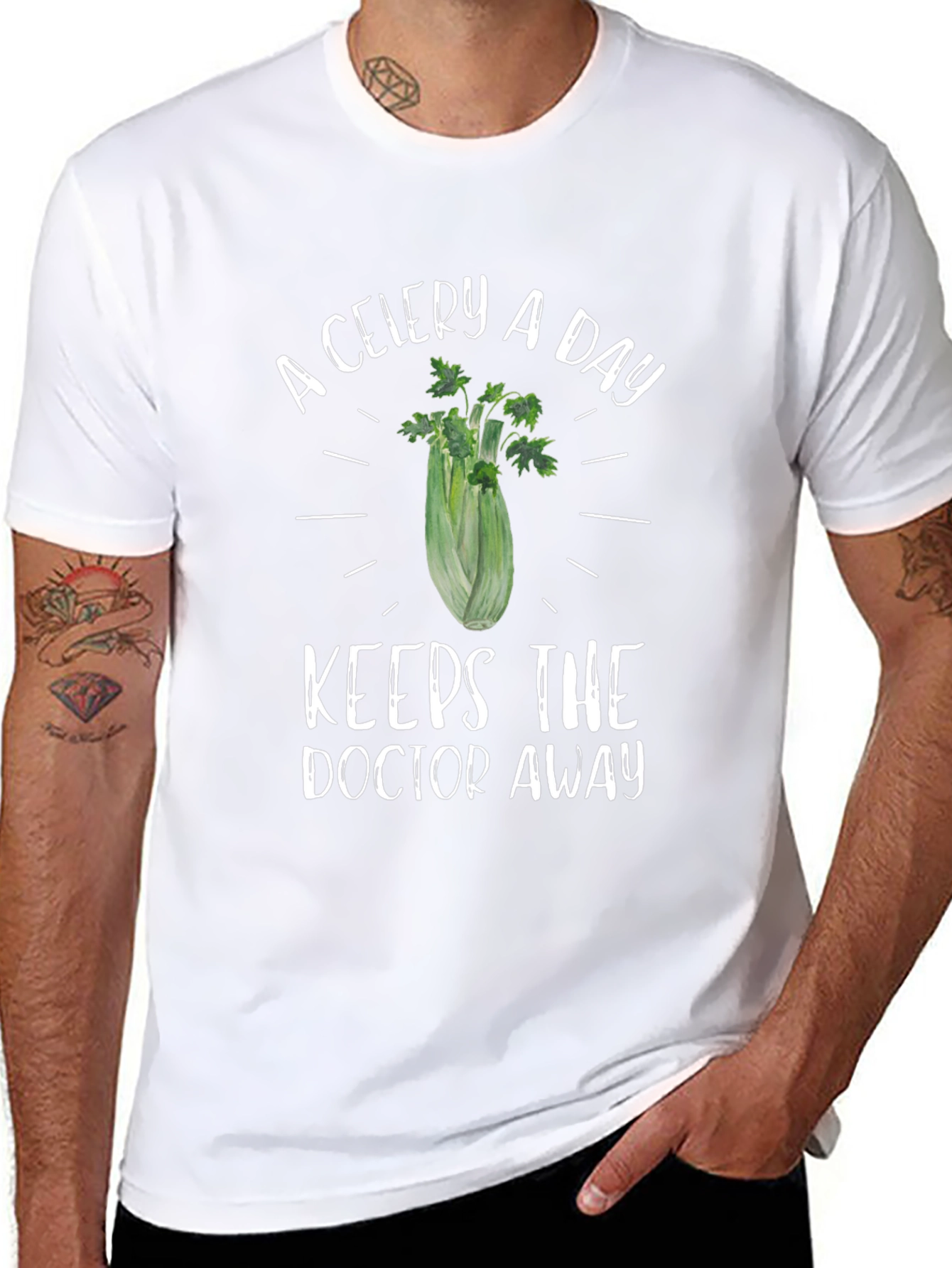 Celery a Day Keeps the Doctor Away T-Shirt